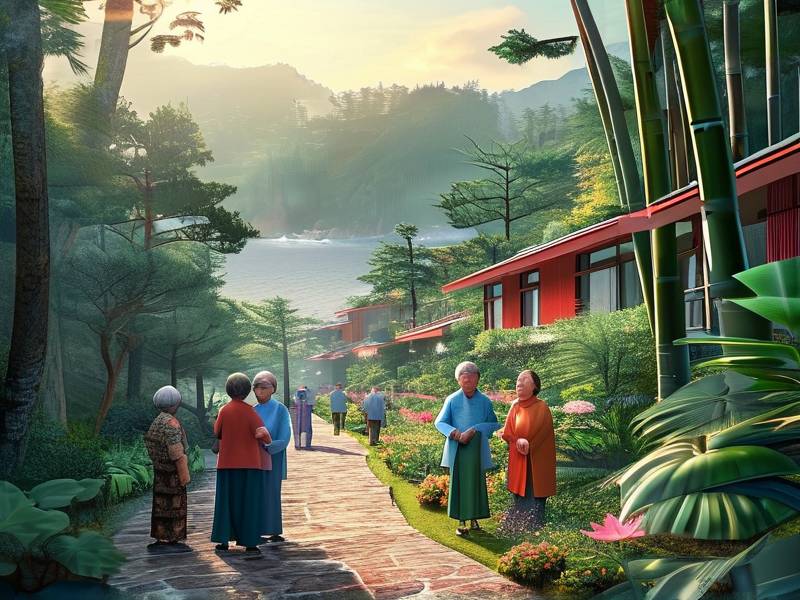 温州林丛海角社区，温州瓯海林村